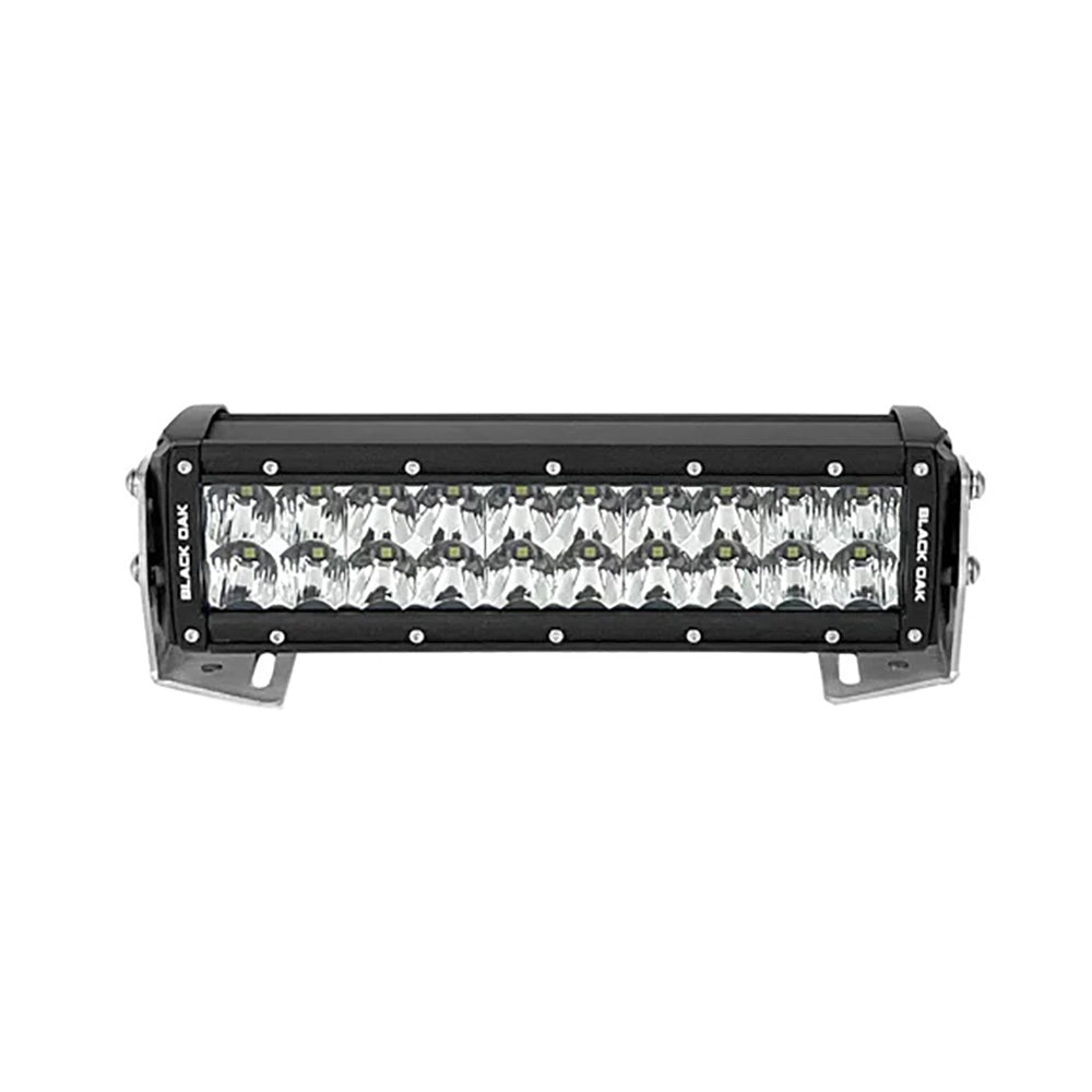Black Oak Pro Series 3.0 Curved Double Row 10" LED Light Bar - Combo Optics - Black Housing