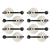 Carver Suction Cup Tie Downs - 8-Pack