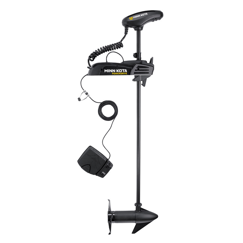 Minn Kota PowerDrive 55 Trolling Motor w/Foot Pedal - Dual Spectrum CHIRP - 12V - 55LB - 54"