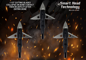 APOLLO 100 GRAIN BROADHEADS (3 PACK)(FORMERLY HERA)