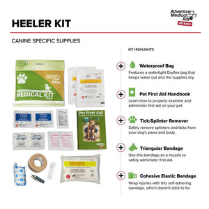 Adventure Medical Dog Series - Dog Heeler First Aid Kit OutdoorUp