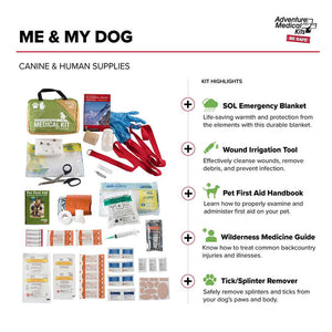 Adventure Medical Dog Series- Me  My Dog First Aid Kit OutdoorUp