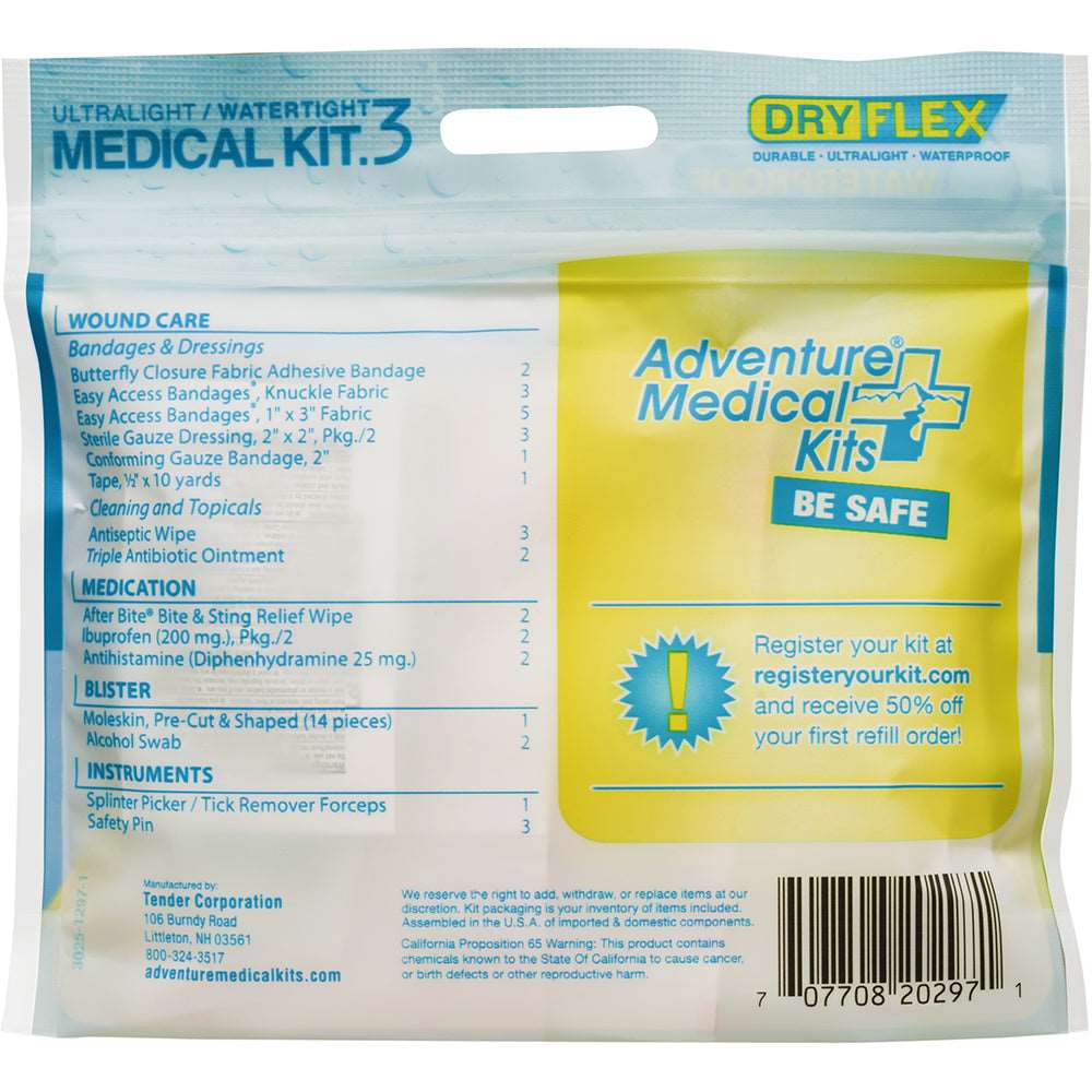 Adventure Medical Ultralight/Watertight .3 First Aid Kit OutdoorUp