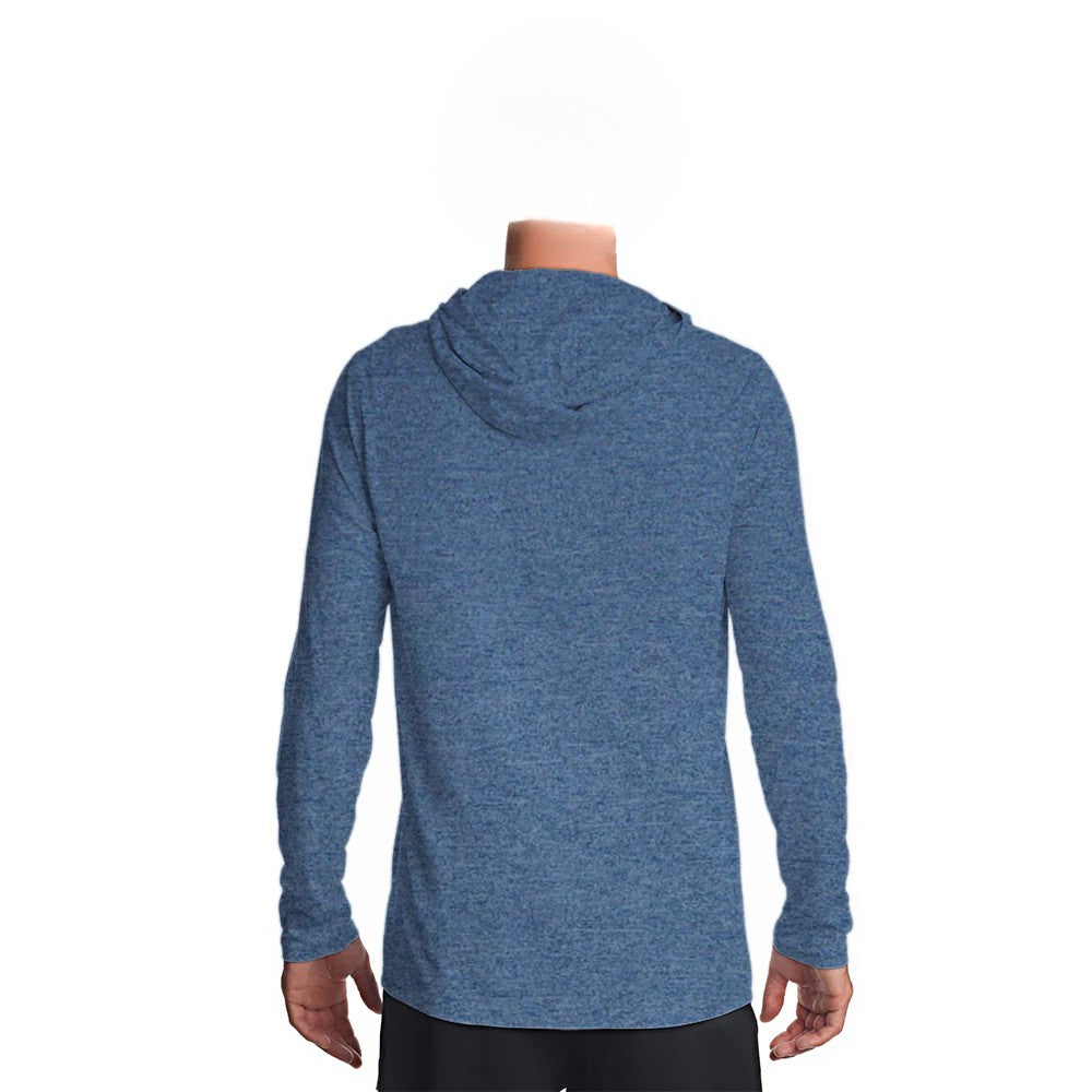 Heather Hoodie - Marine Blue