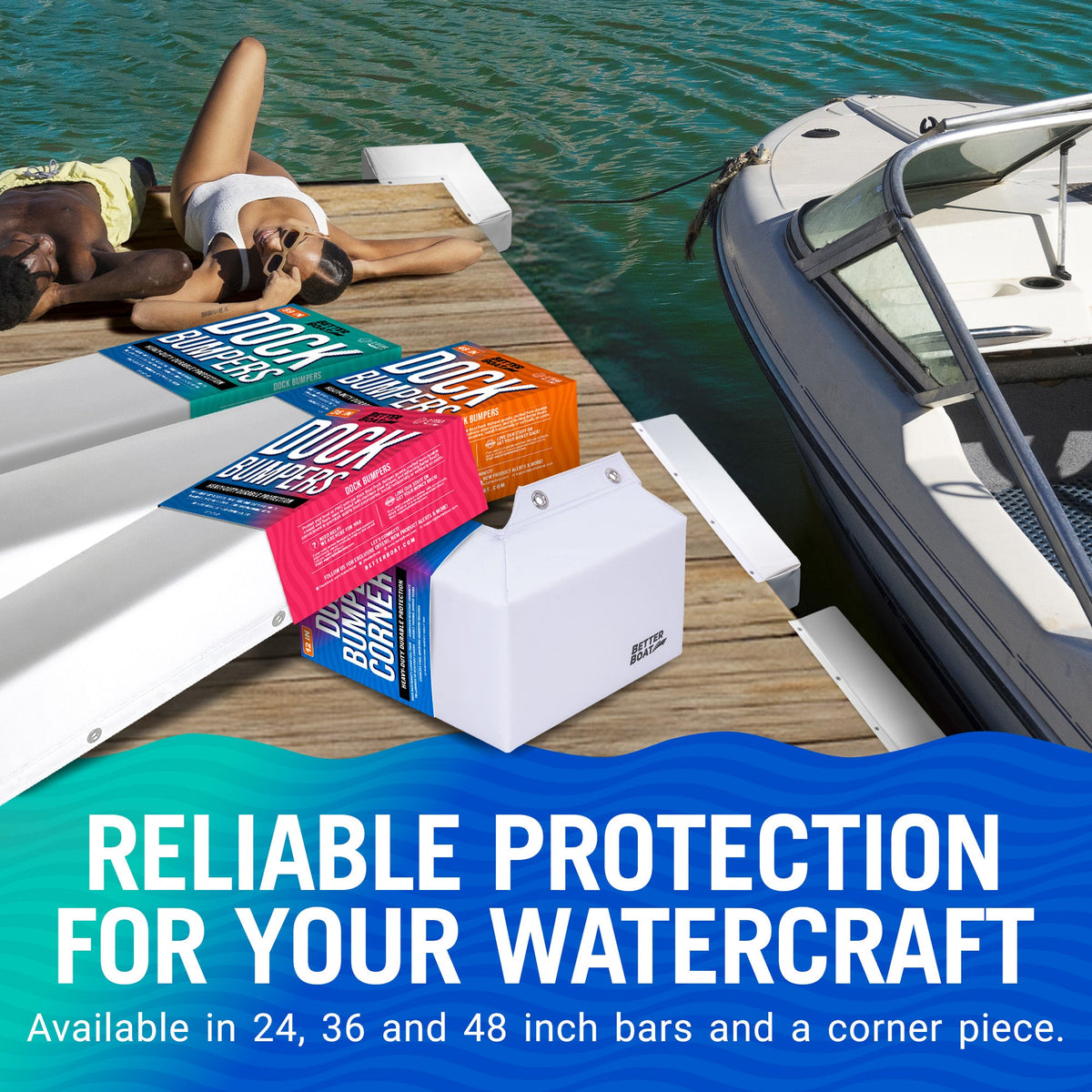 Boat Dock Bumpers and Corner Dock Bumper Guards