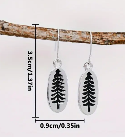Pine Tree Earrings