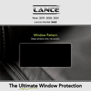 RV Shady for Lance 2465 2019-2021 (Horizontal Glass)