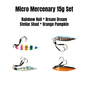 Submission Jigs - Micro Sumo and Mercenary - Slow Pitch Jigs - 4 Packs