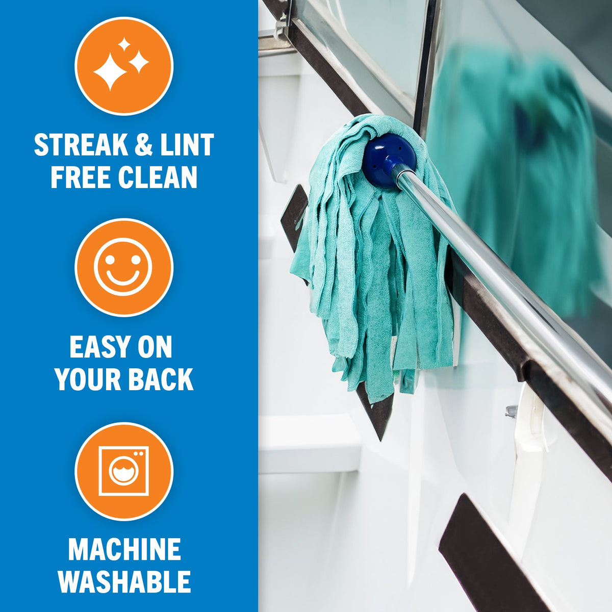 Microfiber Mop Head