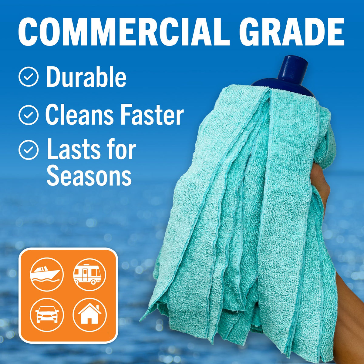 Microfiber Mop Head