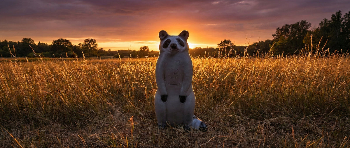 Real Wild 3D Competition Raccoon Archery Target with EZ Pull Foam