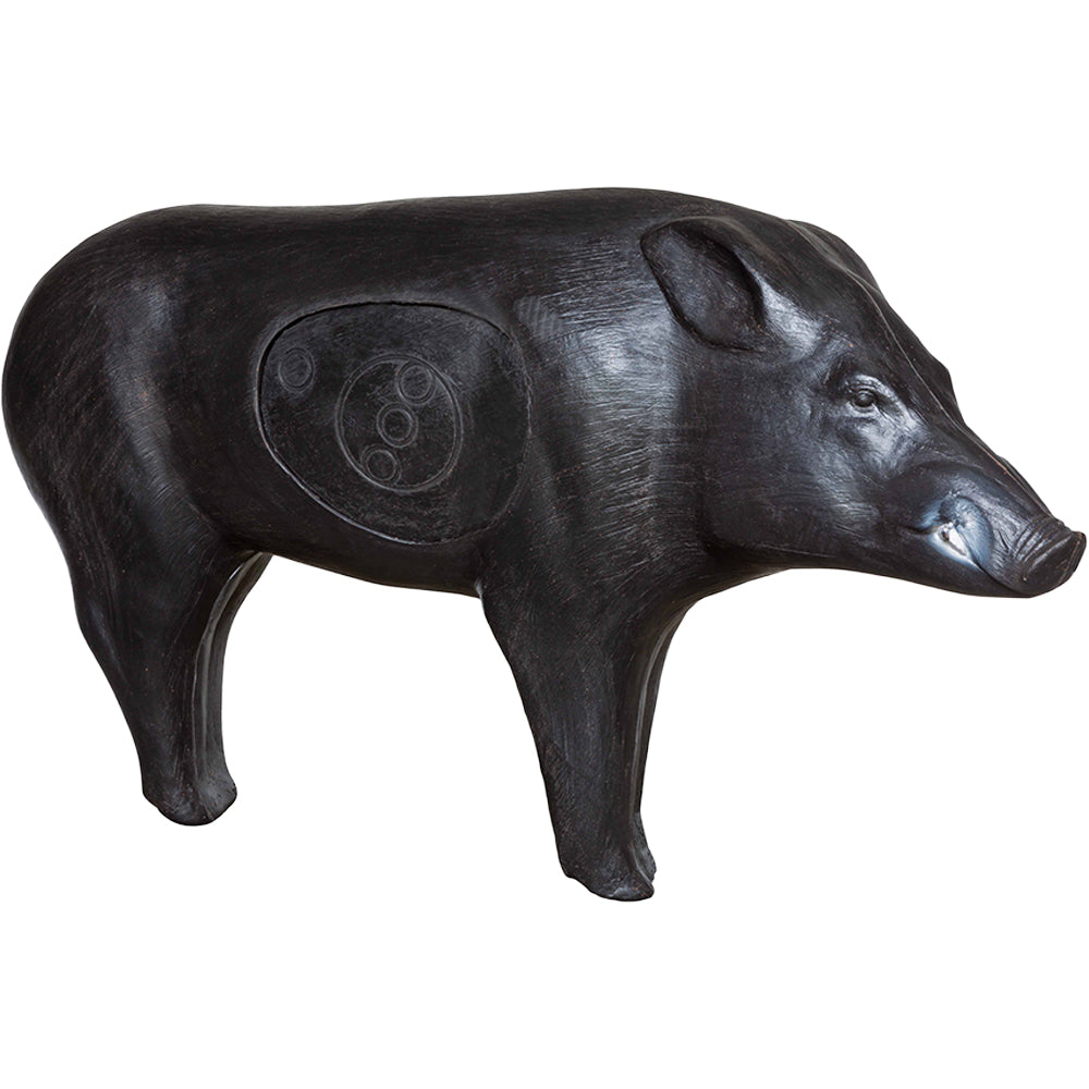 Real Wild 3D Black Boar Archery Target with EZ Pull Foam