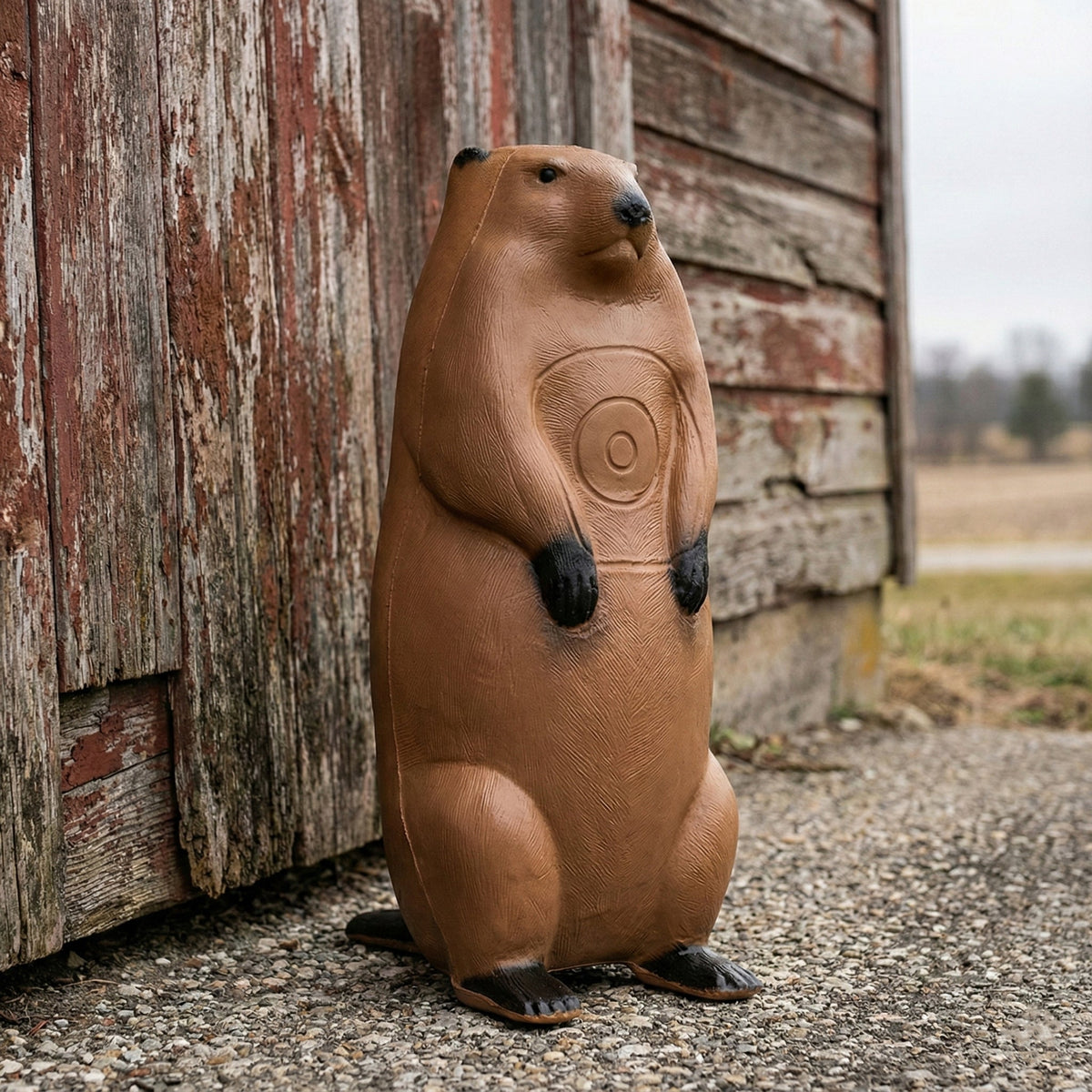 Real Wild 3D Standing Groundhog Archery Target with EZ Pull Foam