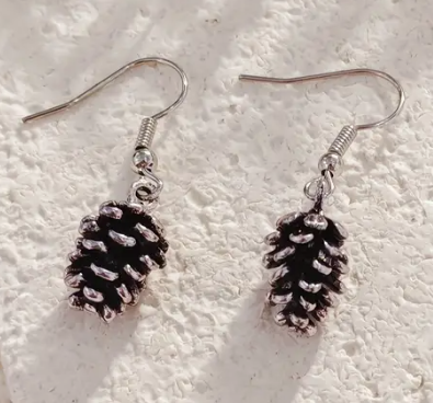 Pine Cone Earrings