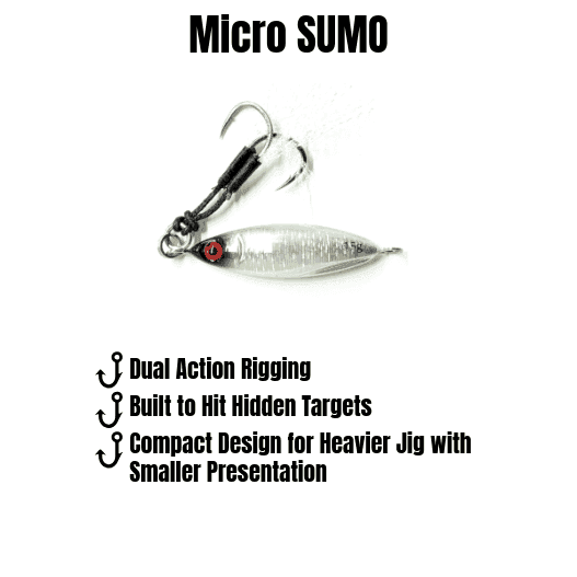 Submission Jigs - Micro Sumo and Mercenary - Slow Pitch Jigs - 2 packs