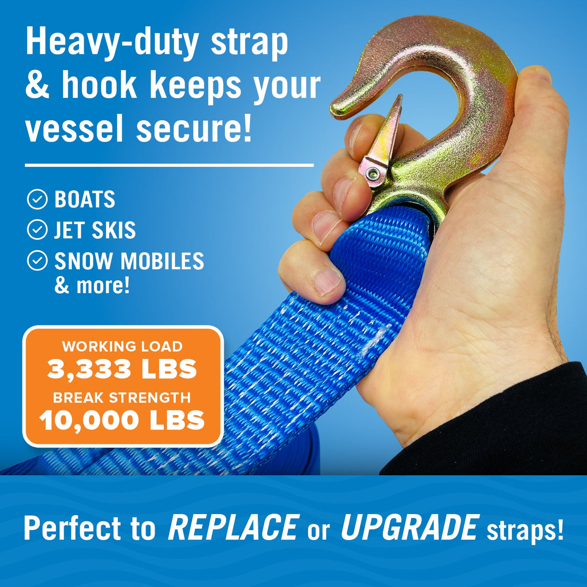 Trailer Winch Strap Replacement