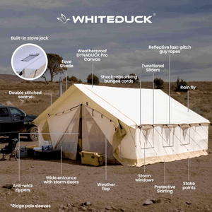 USED - 14'x16' Alpha Pro Wall Tent