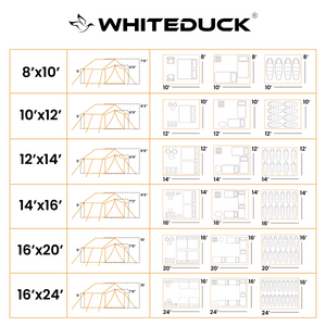 10'x12' Alpha Wall Tent