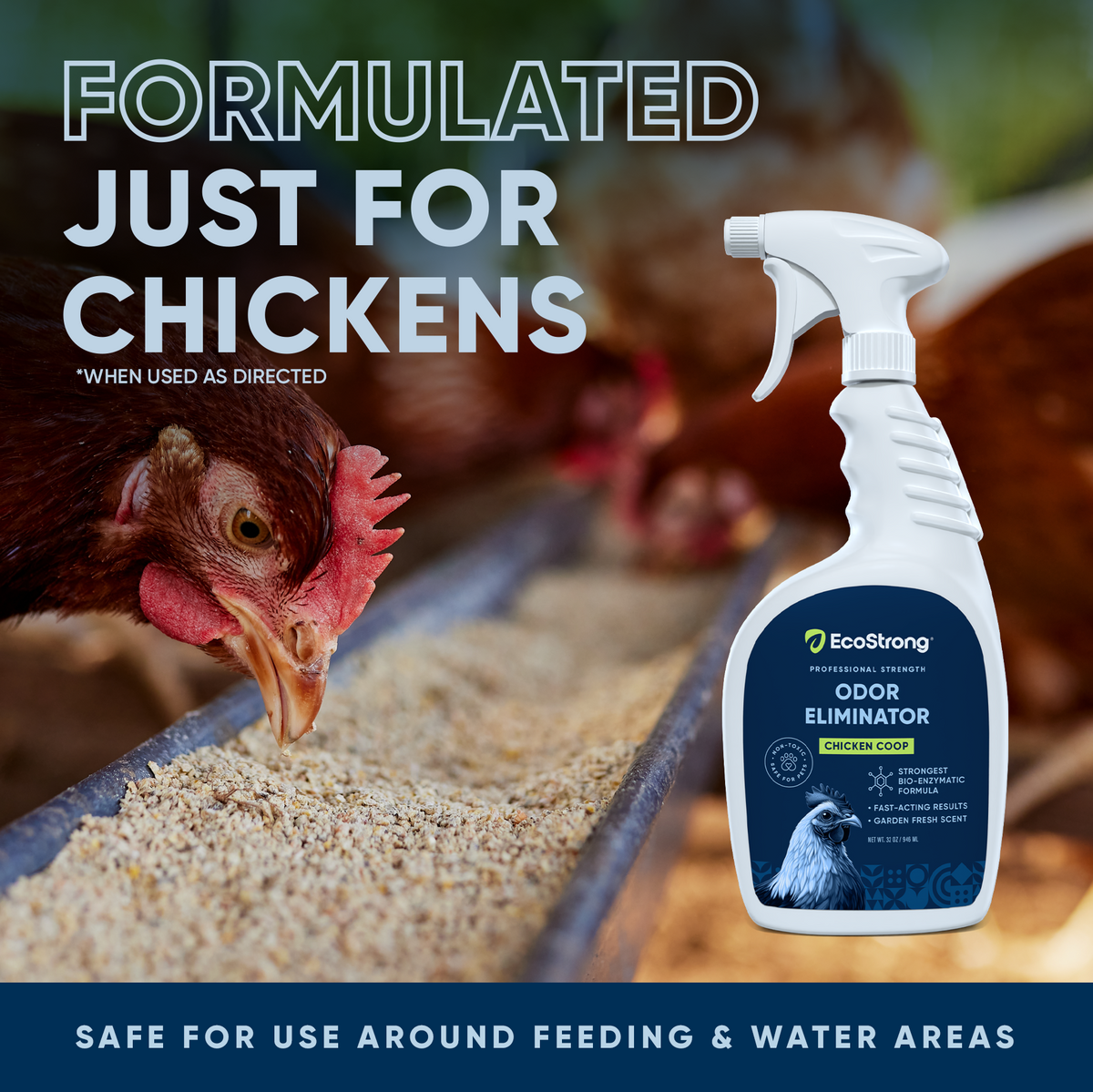 Chicken Coop Odor Eliminator