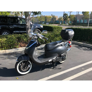 Deluxe Motorcycle Cover with Back Rack Trunk Pouch (L) Black