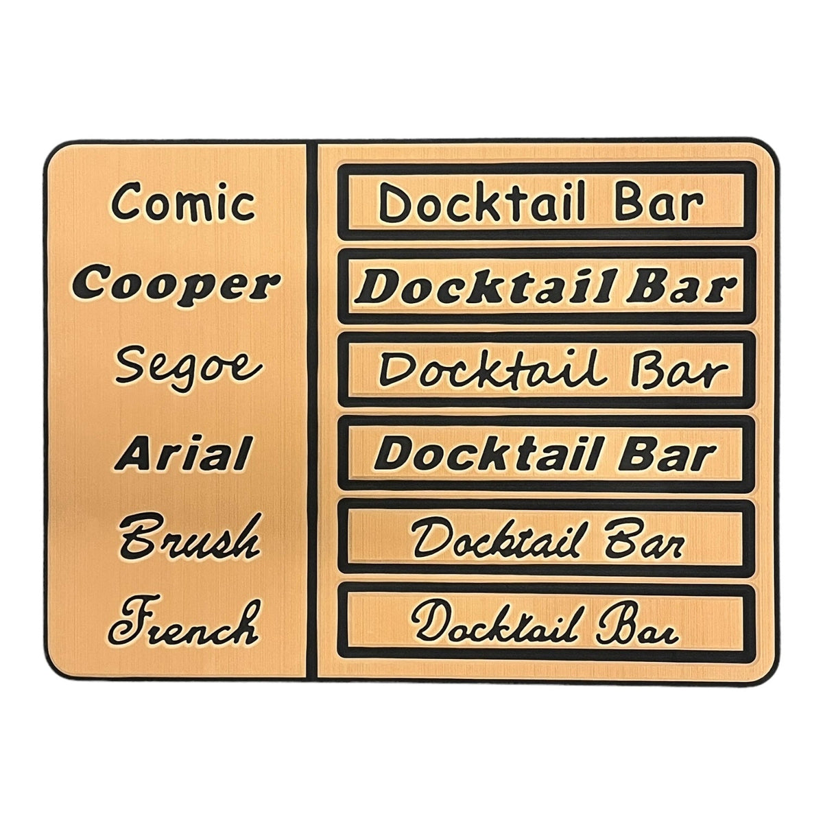 Docktail Boat Table Caddy with Adjustable Rod Holder Mount
