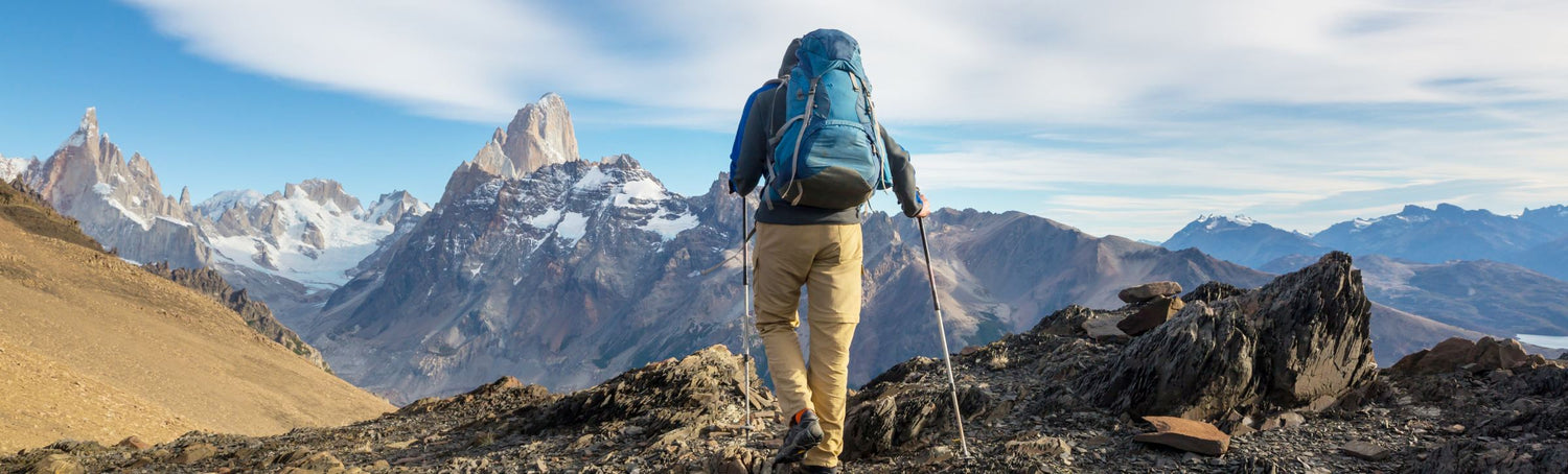 OutdoorUp Hiking in the Patagonia Mountains Desktop Banner