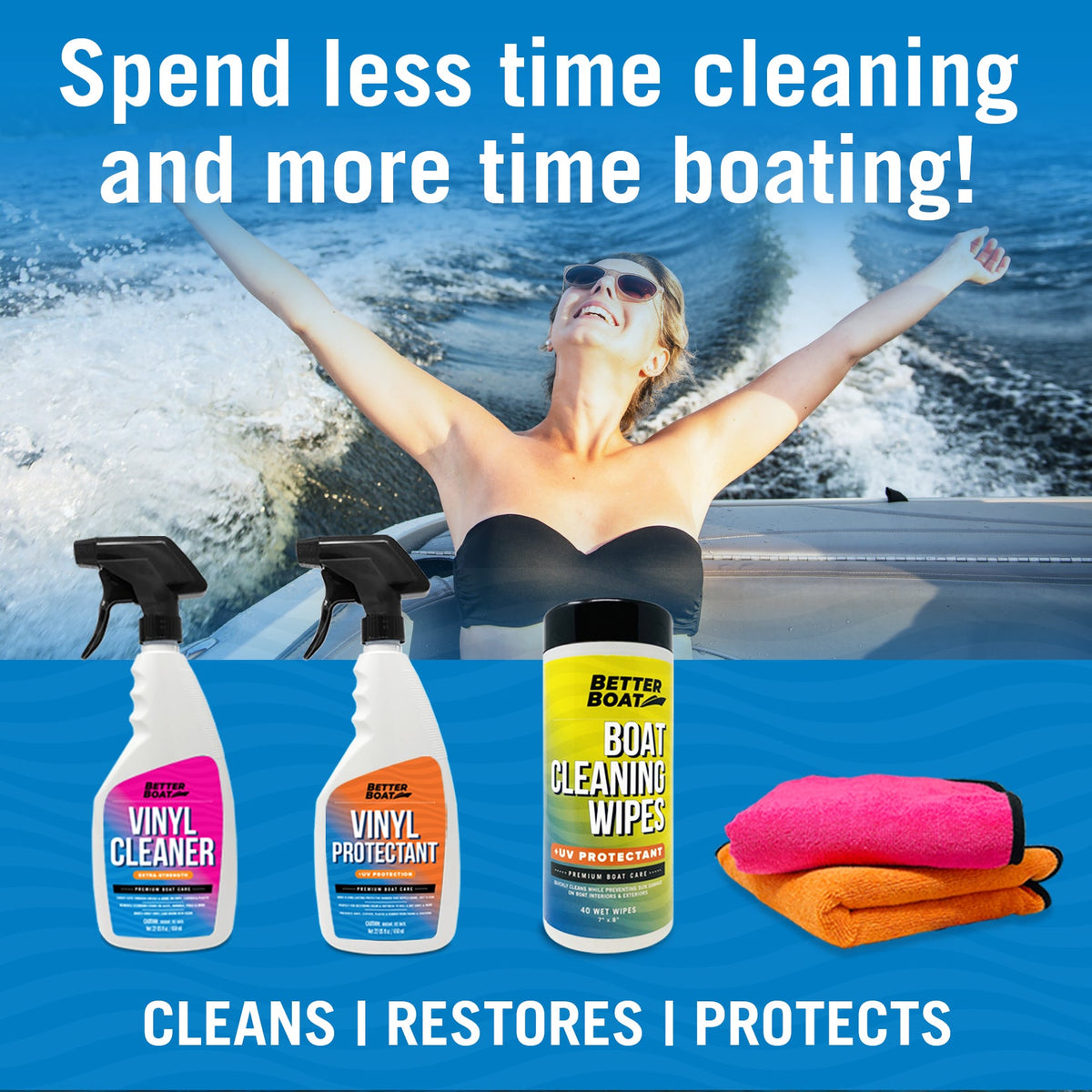 Boat Interior Cleaning Kit