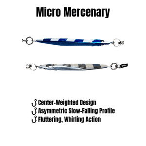 Submission Jigs - Micro Mercenary - Slow Pitch Jigs - 4 Packs