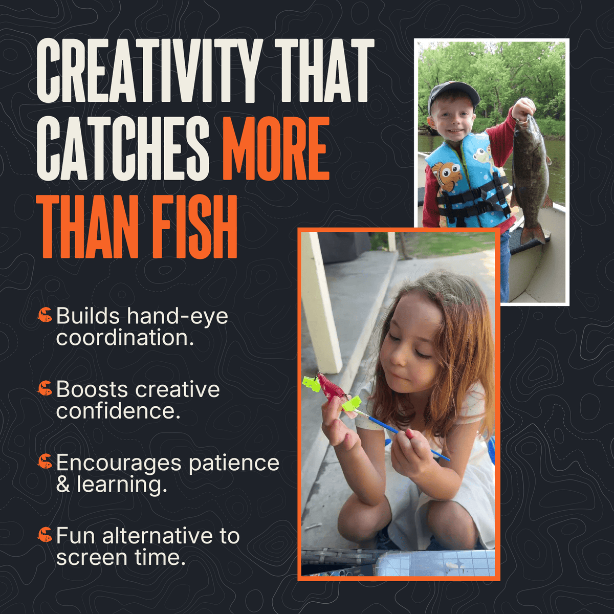 Kid's Create a Bait Fishing Kit