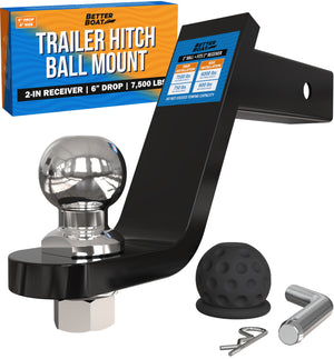Trailer Hitch Ball Mount 2"