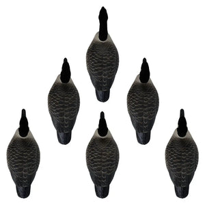 Rugged Series Canada Goose Floaters Touchdown Decoys – Flocked Head 6 Pack