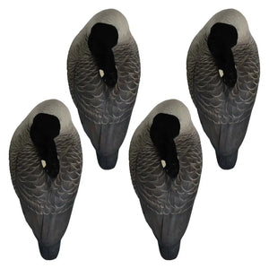 Rugged Series Flocked Head Full Body Canada Sleeper 4-Pack