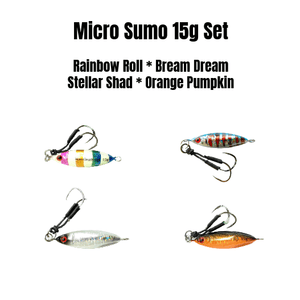 Submission Jigs - Micro Sumo and Mercenary - Slow Pitch Jigs - 4 Packs