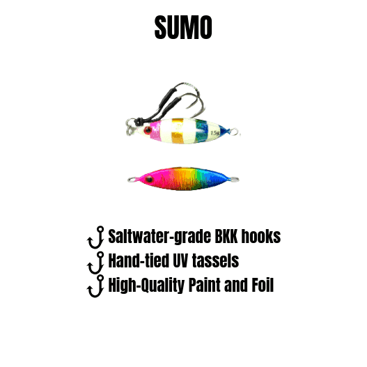 Submission Jigs - Micro Sumo and Mercenary - Slow Pitch Jigs - 2 packs