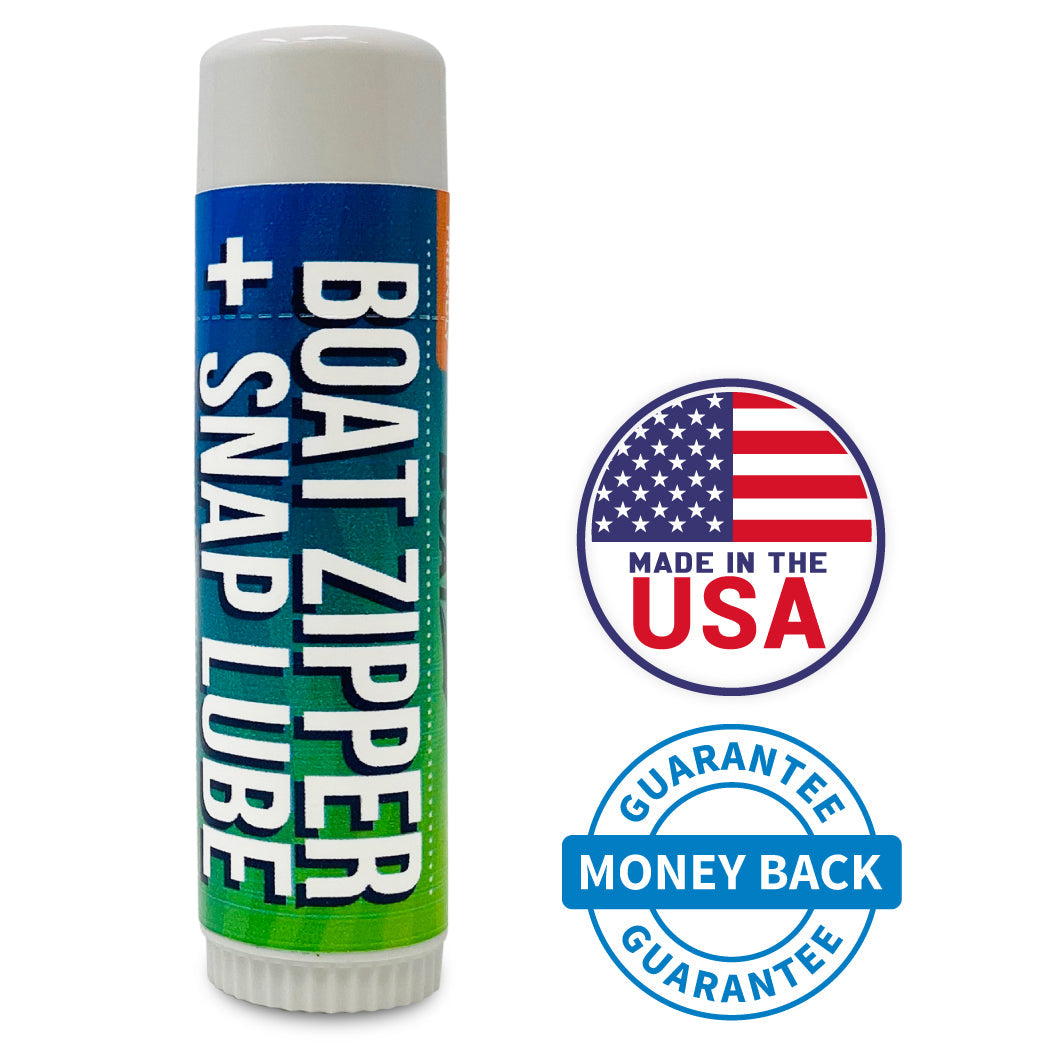 Boat Zipper and Snap Lube