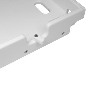 The Docktail Boat Table Caddy plus Bait Table Includes All Angle Adjustable Rod Holder Mount