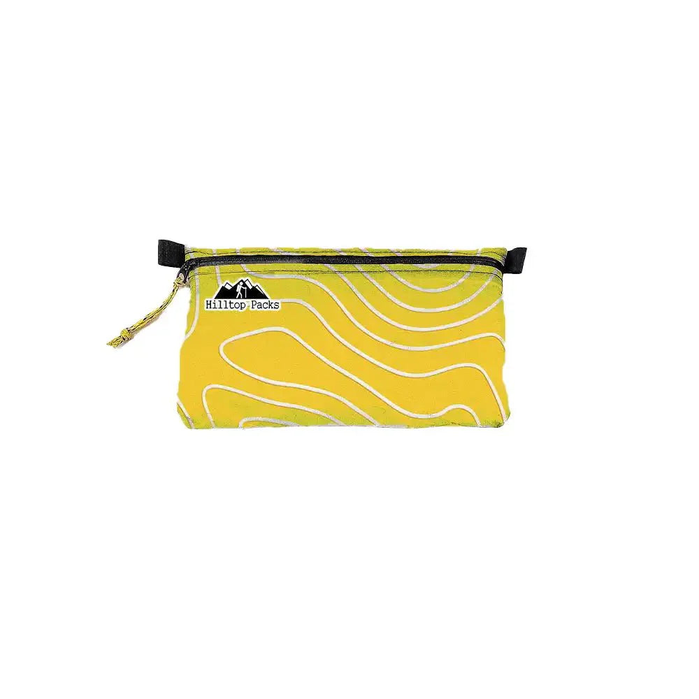 Zipper Pouches TOPO Patterns Ultralight D50T fabric