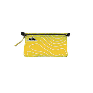 Zipper Pouches TOPO Patterns Ultralight D50T fabric