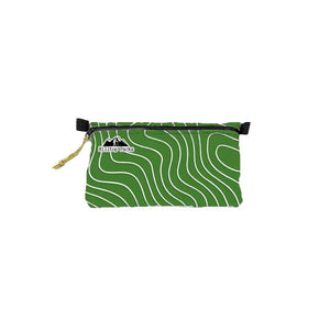 Zipper Pouches TOPO Patterns Ultralight D50T fabric