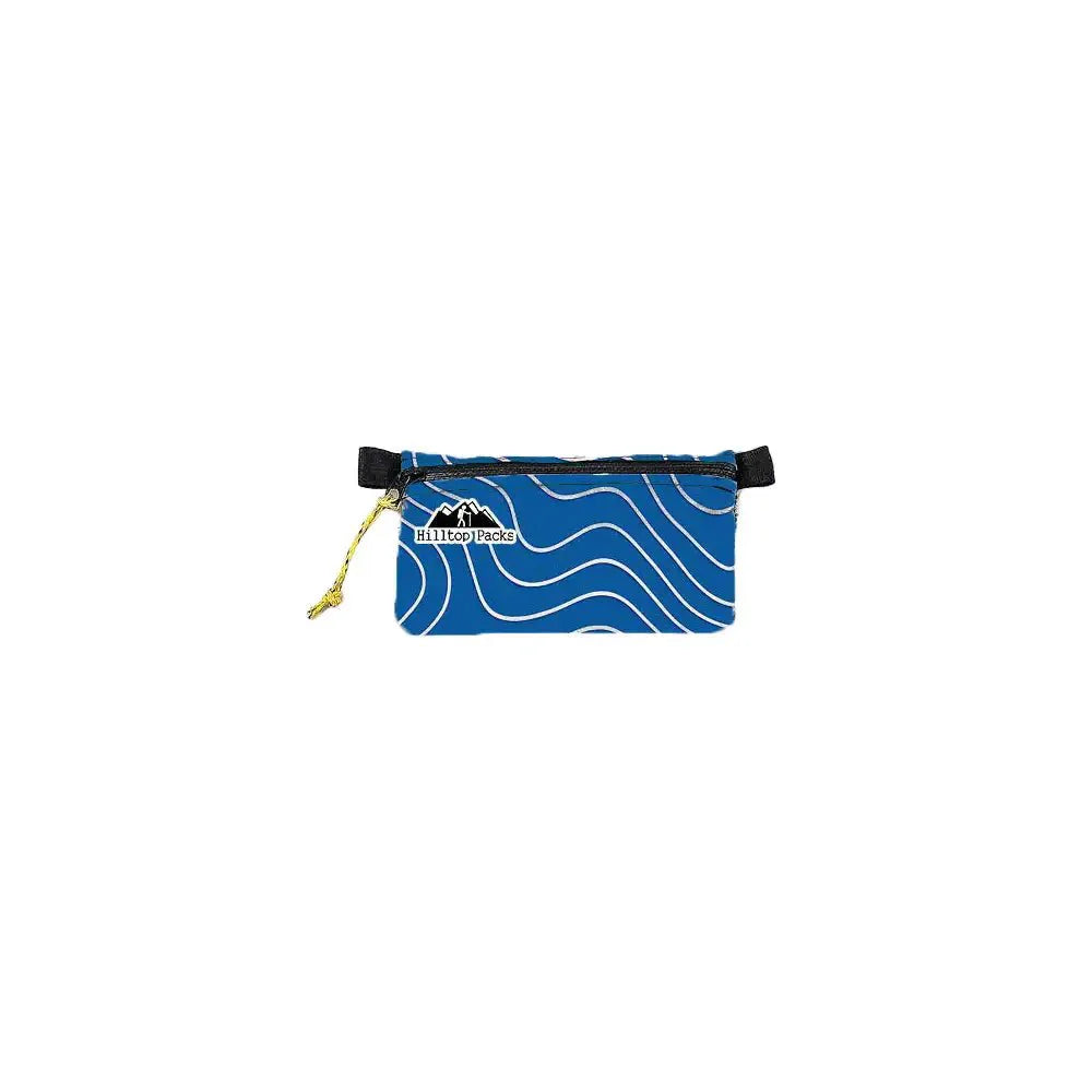 Zipper Pouches TOPO Patterns Ultralight D50T fabric