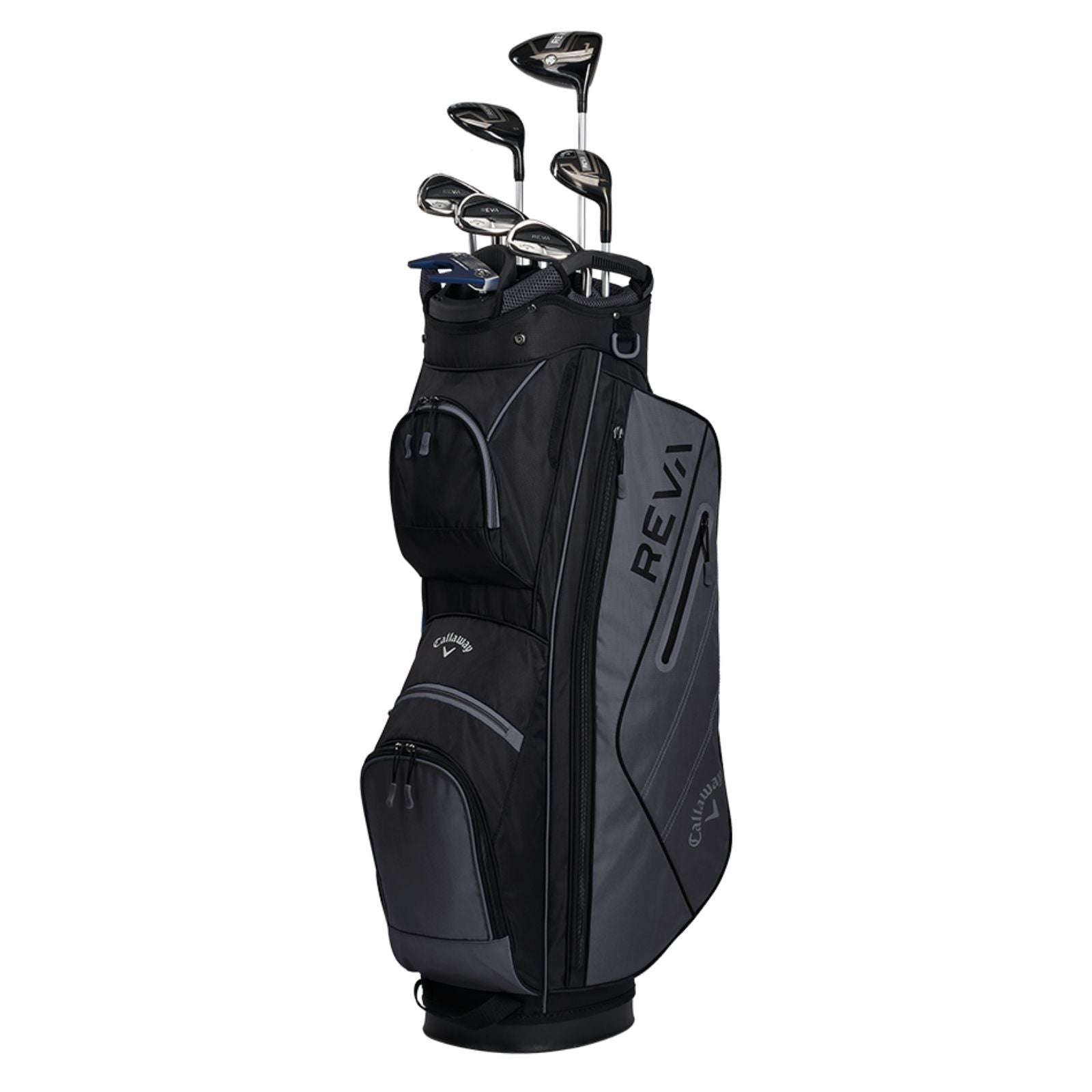 Callaway Reva Womens 8pc Golf Set Black RH Long