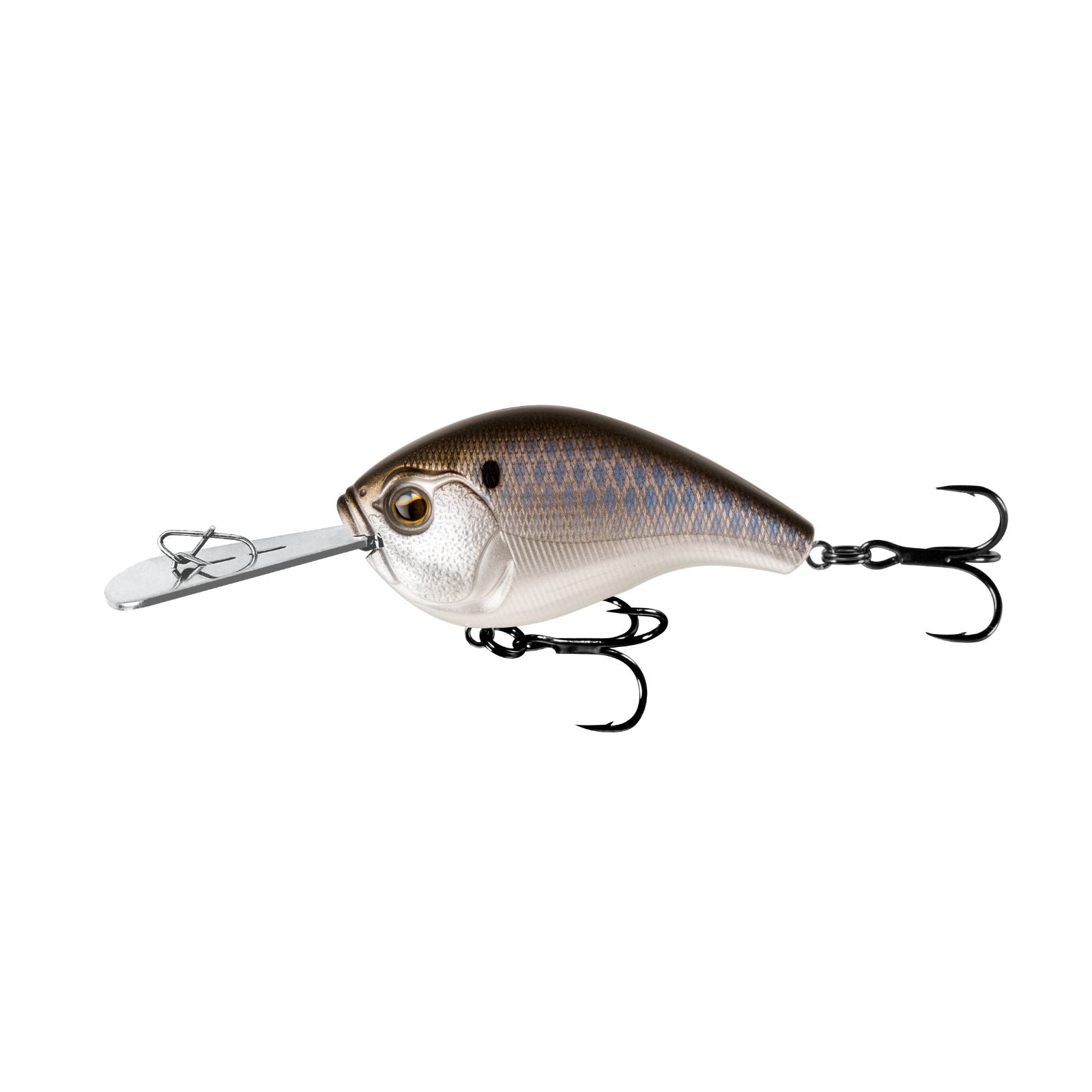 13 Fishing Jabber Jaw Deep Hybrid Squarebill Black Back Shad
