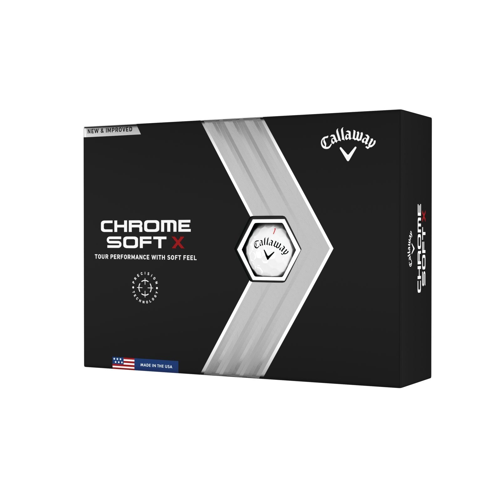 Callaway Chrome Soft X Golf Balls 12pk White