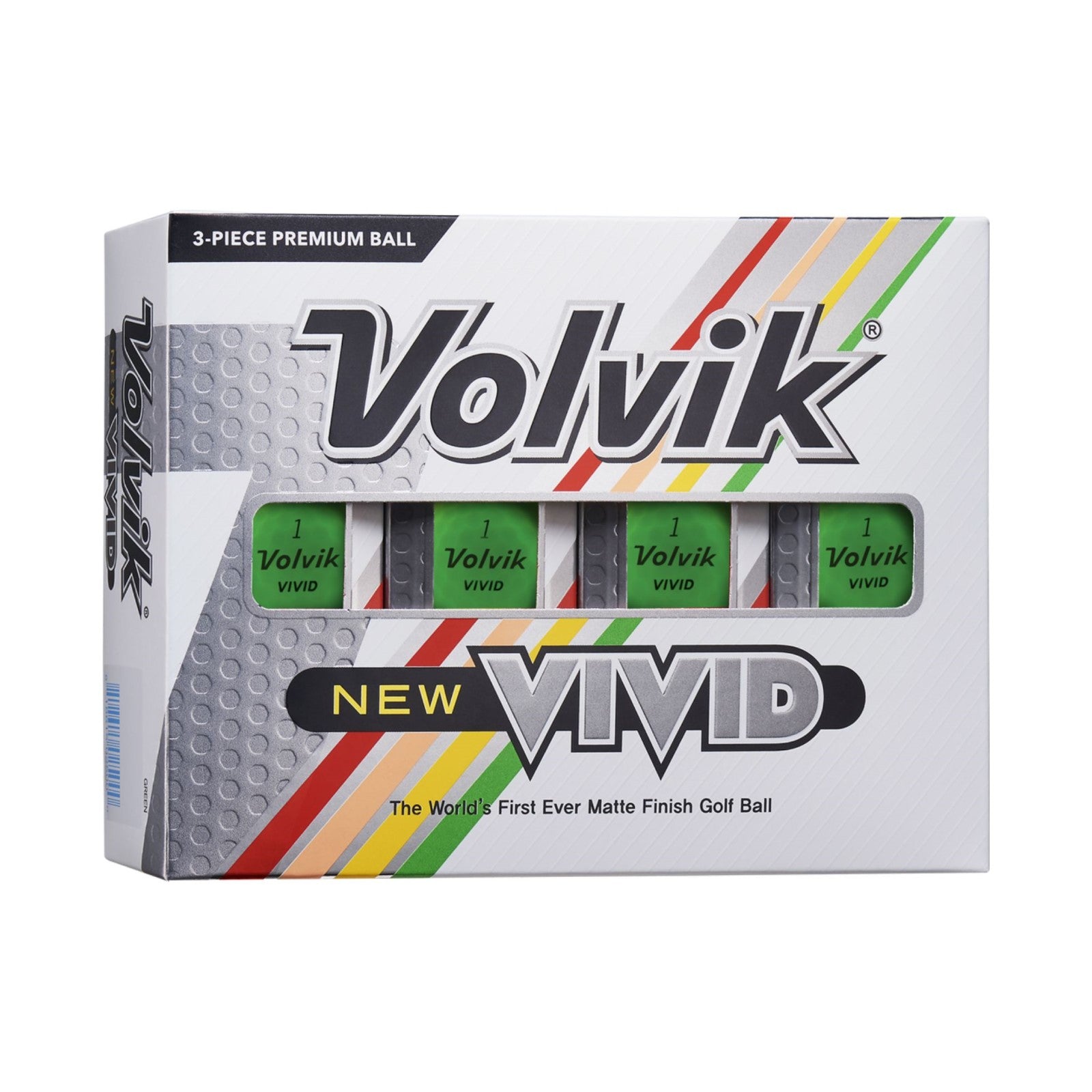 Volvik 2022 Vivid Golf Balls Matte Green 12pk