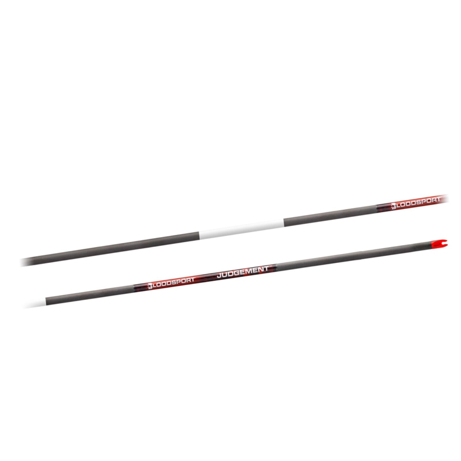 Bloodsport Judgement Bare Shaft Arrow 300 Spine 12 Pack