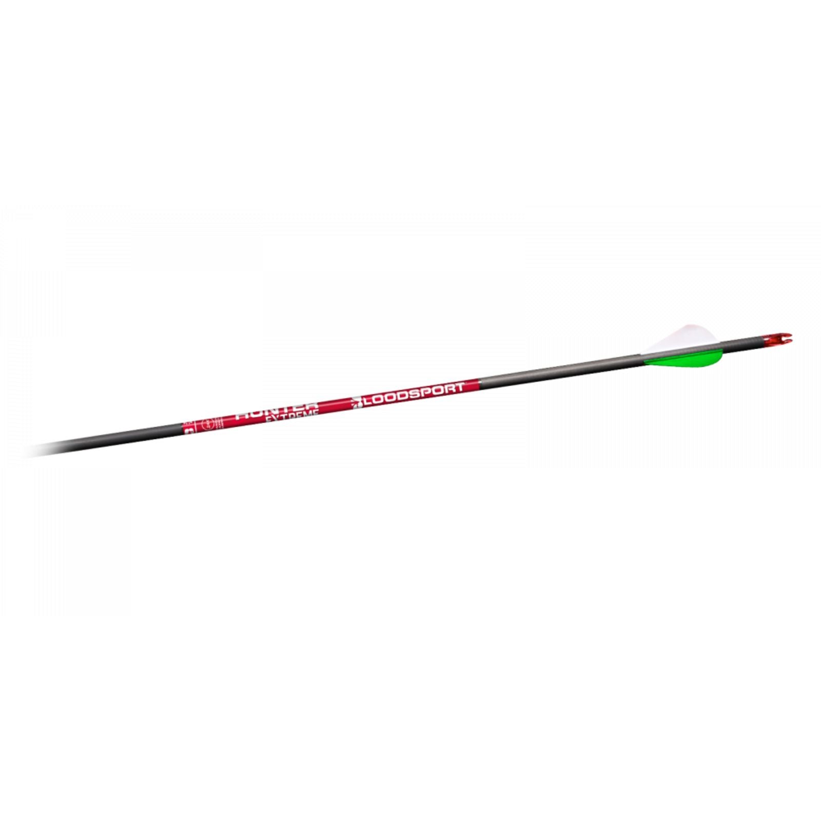 Bloodsport Hunter Extreme Arrow 350 Spine 6 Pack