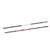 Bloodsport Judgement Bare Shaft Arrow 350 Spine 12 Pack