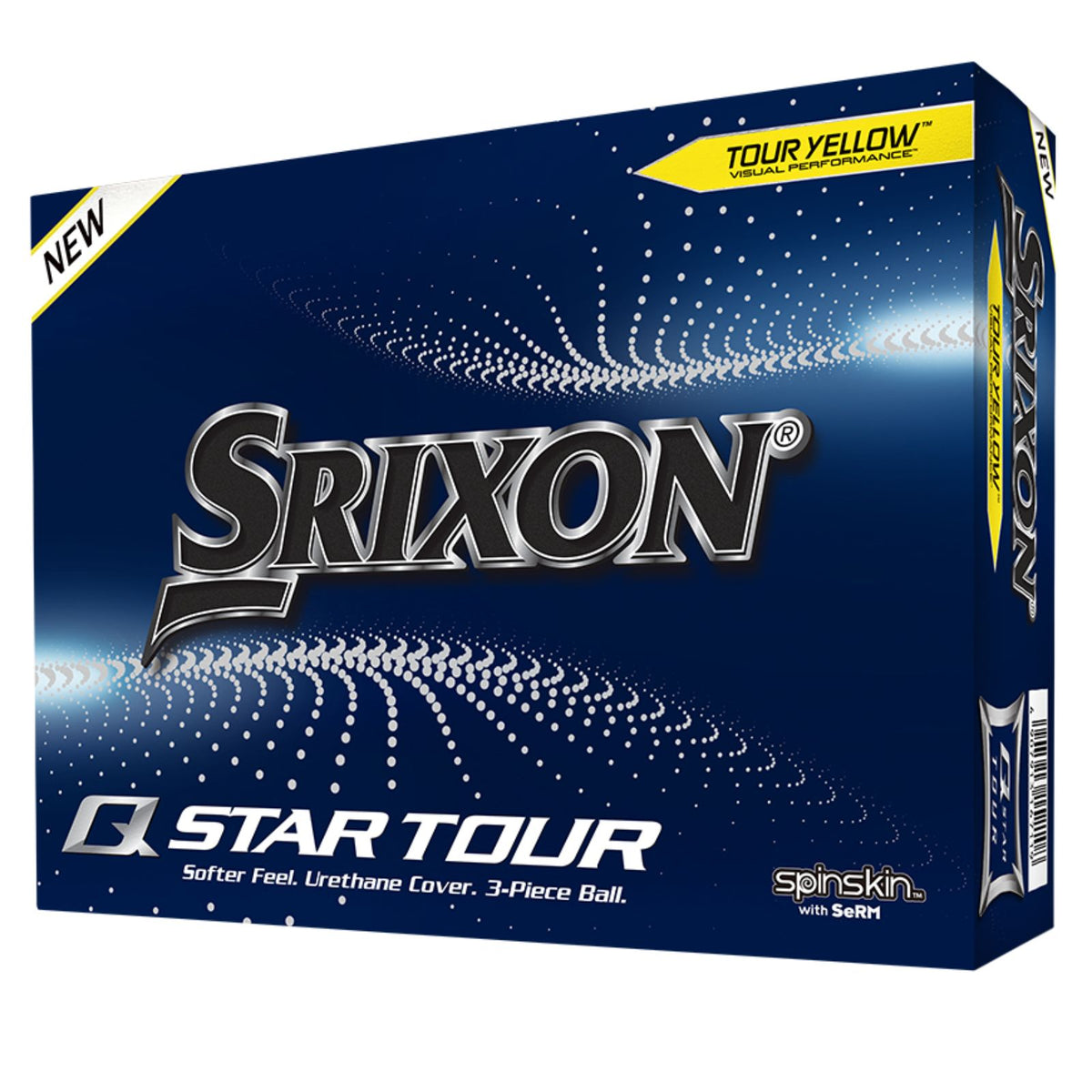 Srixon Q-Star Tour Golf Ball Yellow Dozen