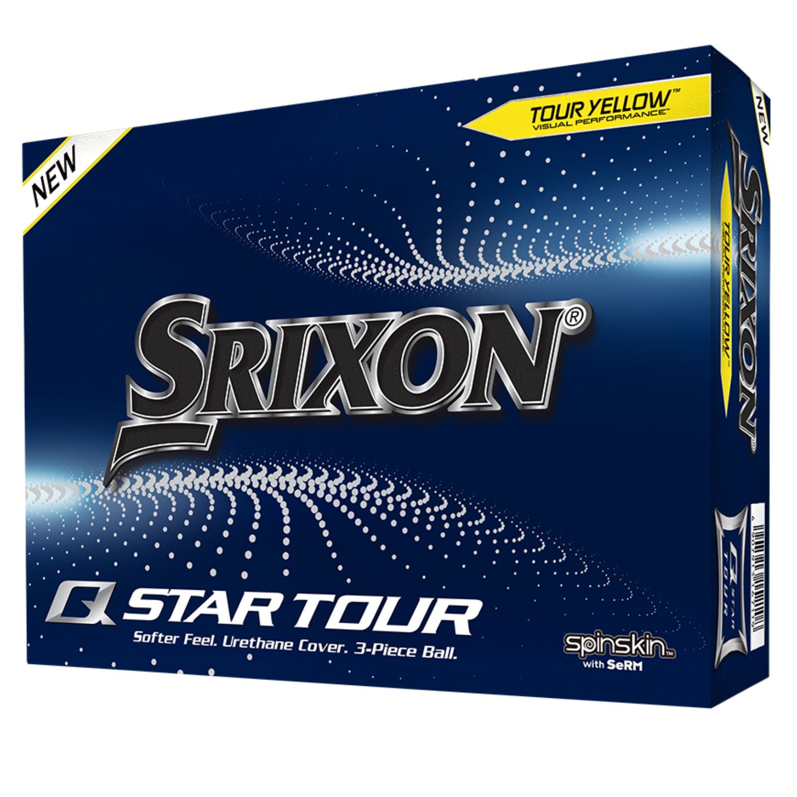 Srixon Q-Star Tour Golf Ball Yellow Dozen