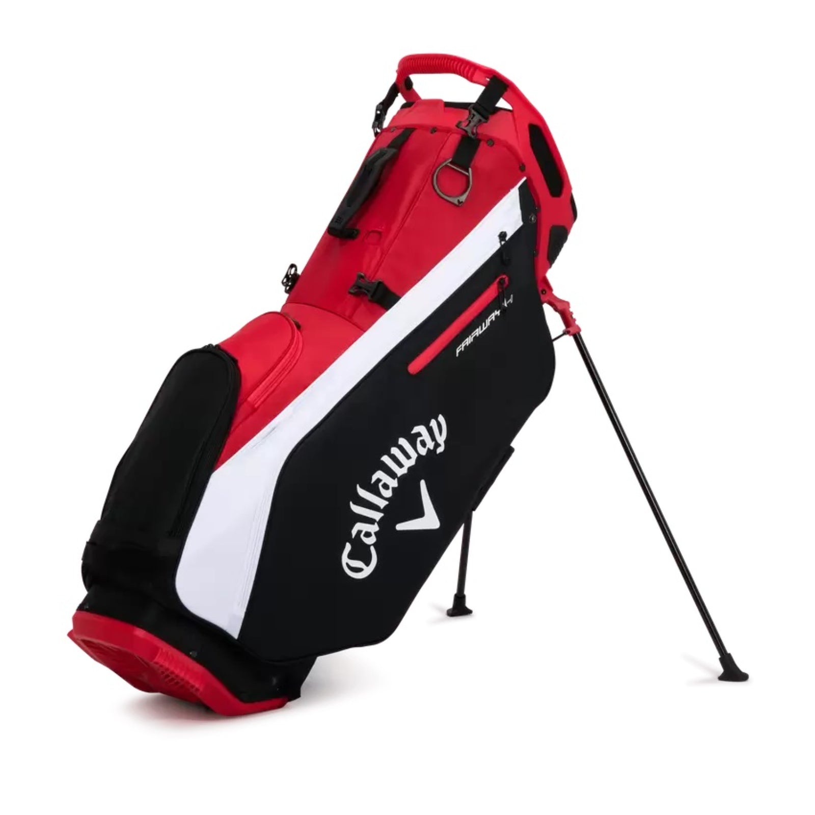 Callaway 2023 Fairway 14 Golf Stand Bag-Fire White Black